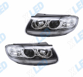 �������� ��� Hyundai Santa Fe 2 (2005-2012) � bi-led ������� �6 X-LED, ����������� �������