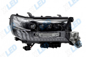 ���� (������) Toyota Land Cruiser 200 ���������� 2 (2016-2021) LED 4 ����� (������) 