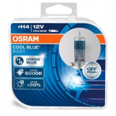 Галогенные лампы H4 Osram Cool Blue Boost DuoBox 62193CBB-HCB