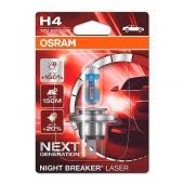 Галогенная лампа H4 Osram Night Breaker Laser 64193NL-01B