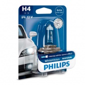 Галогенная лампа H4 Philips White Vision 12342WHVB1