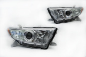 �������� ��� Toyota Highlander (2010-2013) � bi-led ������� �V5 X-LED