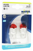 �������� ������������ ���� P21W Narva Range Performance RED LED