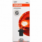 Галогенная лампа Osram 12V W5W (W1,2 "8.5d) панель приборов арт.2721