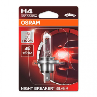   H4 Osram Night Breaker Silver 64193NBS-01B