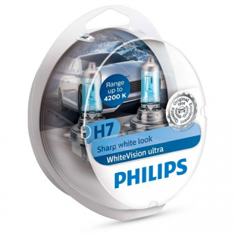   H7 Philips White Vision Ultra 12972WVUSM
