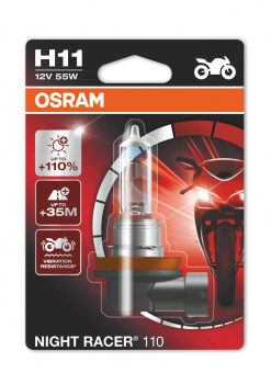����� ������� Osram H11 NIGHT RACER 1�� +110