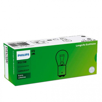   P21/5W Philips LongLife EcoVision 12499LLECOCP